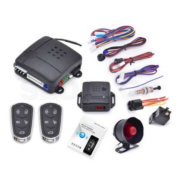 Car Alarm System w/ Remote Start, Motion Detection, and Proximity Keyless Entry
