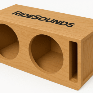 RideSounds Dual 12” Ported Subwoofer Enclosure