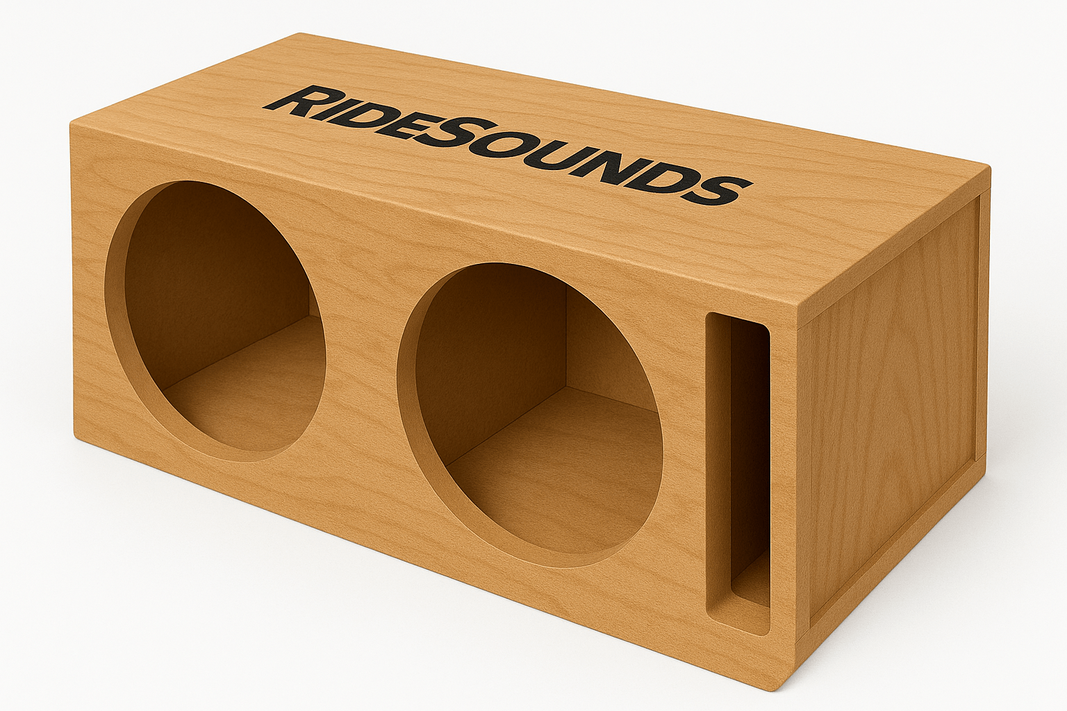 RideSounds Dual 12” Ported Subwoofer Enclosure