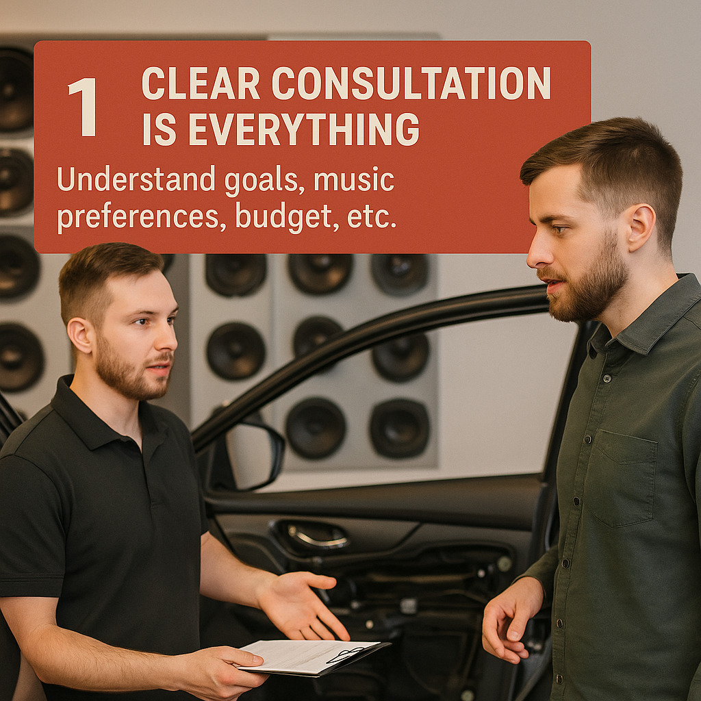 How Car Audio Shops Manage Customer Expectations for the Best Results