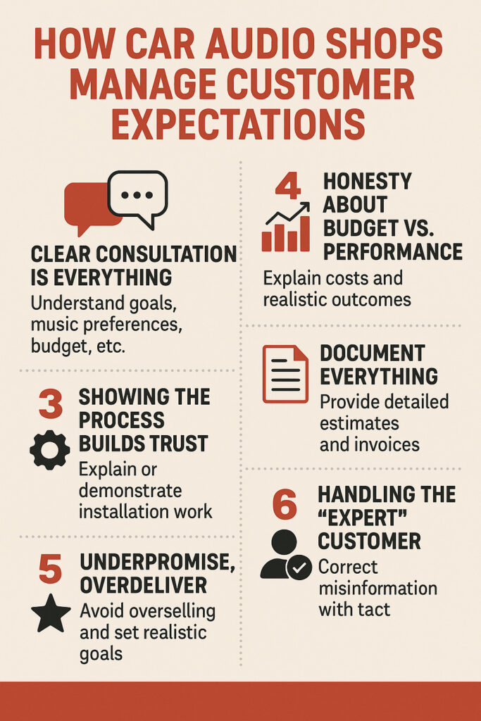 How Car Audio Shops Manage Customer Expectations for the Best Results 2 ChatGPT Image Jun 28 2025 04 31 02 AM