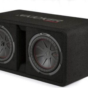 Kicker CompR Dual 10" Loaded Enclosure (refurbished)