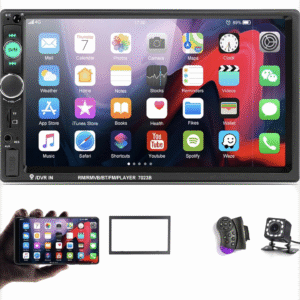 Double Din Bluetooth Stereo With Phone Mirroring