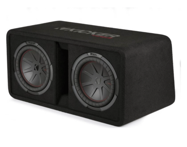 Kicker CompR Dual 10" Loaded Enclosure (Demo Stock)