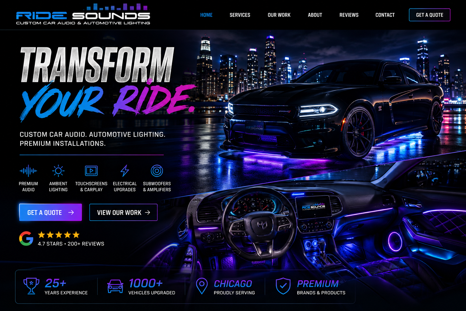 Custom Car Audio Builds Chicago | Ride Sounds